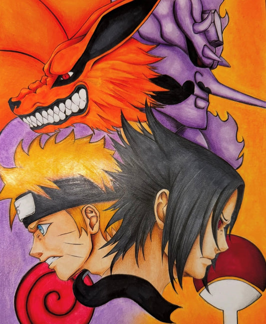 Naruto & Sasuke (PRINT)