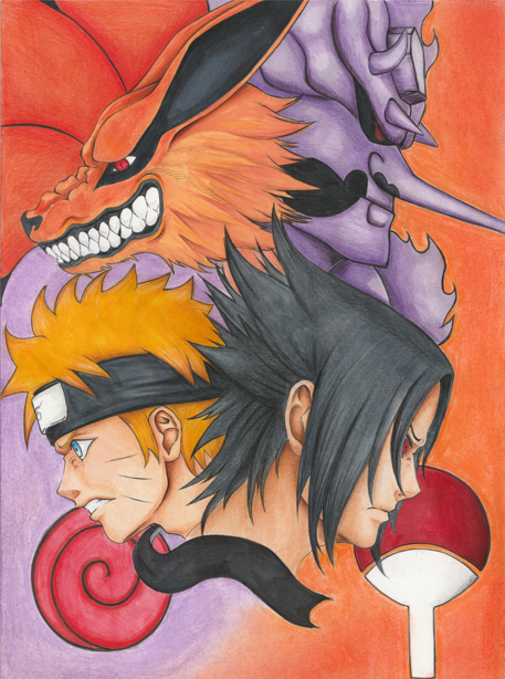 Naruto & Sasuke (PRINT)